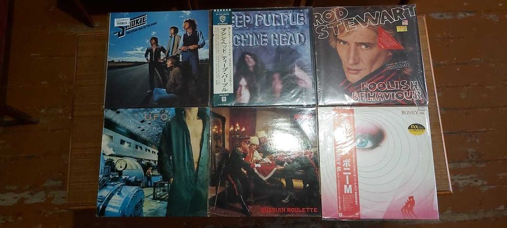 Пластинки виниловые