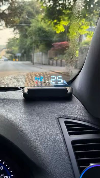 HUD дисплей, скоростомер, GPS