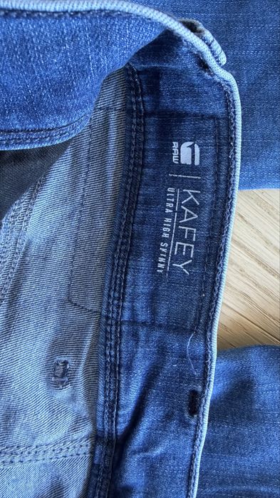G-Star RAW Kafey Ultra High Skinny W25 L30 оригинални дамски дънки