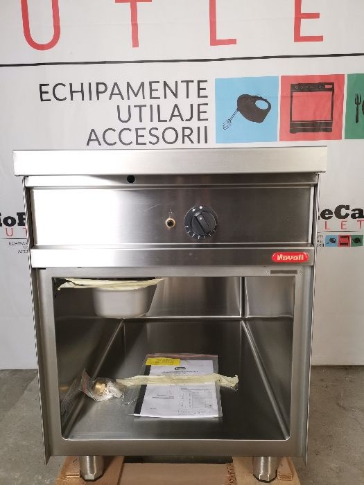 Fry top striat; Gratar profesional striat GAZ; Grill profesional GAZ