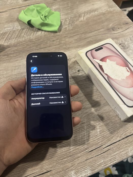 Айфон 15 памят 128
