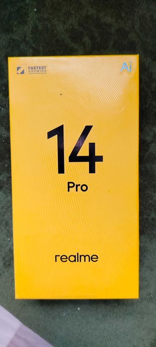 Смартфон Мобилен телефон realme 14pro, Dual SIM, 8GB RAM, 256GB, 5G