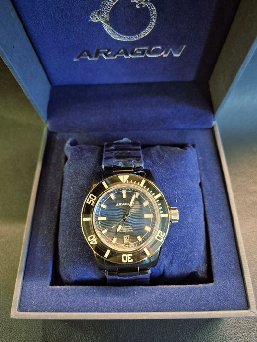 ARAGON 44mm.  Керамичен / НОВ /