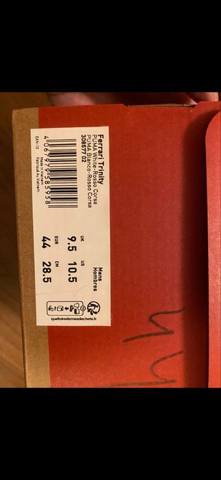 Puma Ferrari Trinity - размер 44,5