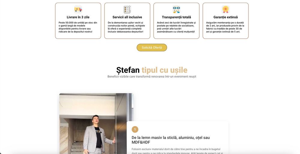 Creare Site Web de Prezentare & Magazin Online (Ecommerce/website B2B)