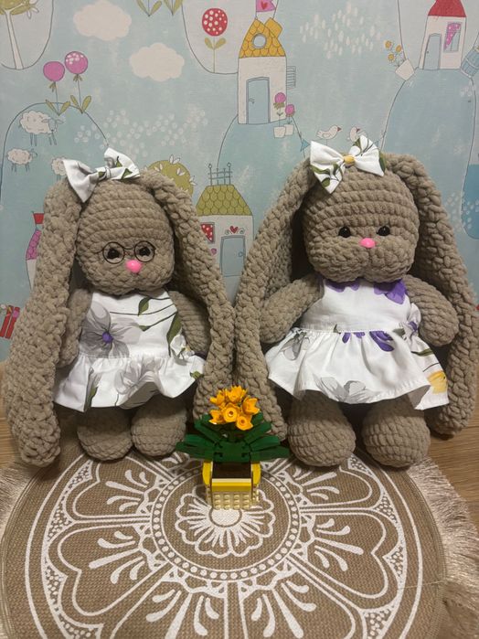 Вязанные игрушки. Ручная работа