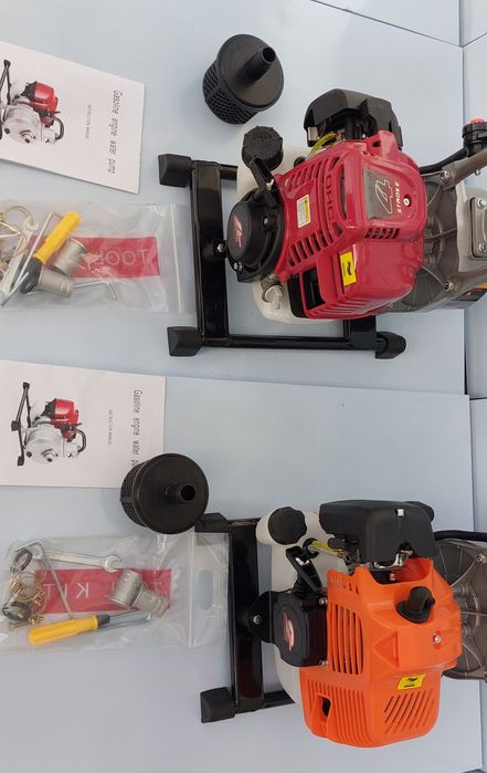 Бензинова помпа двутактова. Четиритактова бензинова помпа за поливане