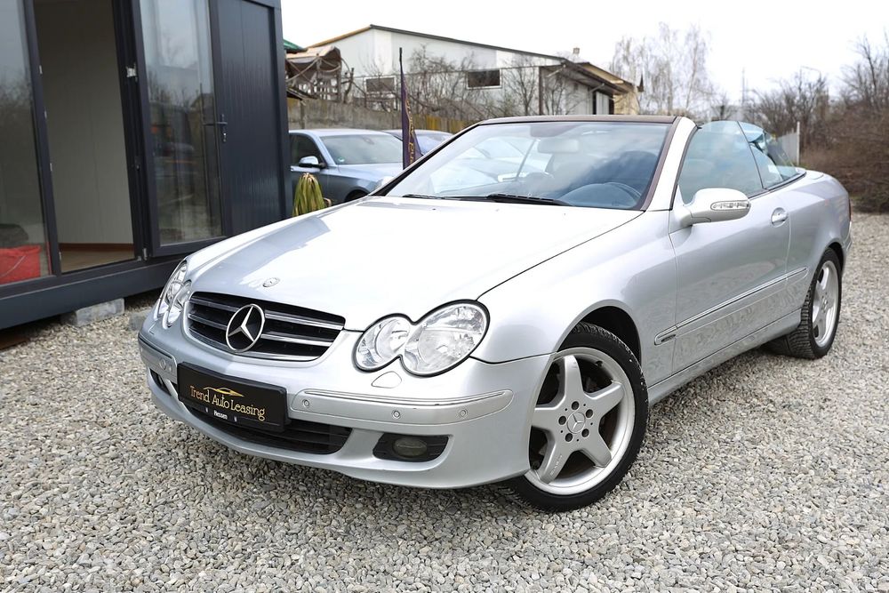 Mercedes-Benz CLK Rate Avans 0 / Cabrio / Automatik Elegance Navi Piele Jante AMG