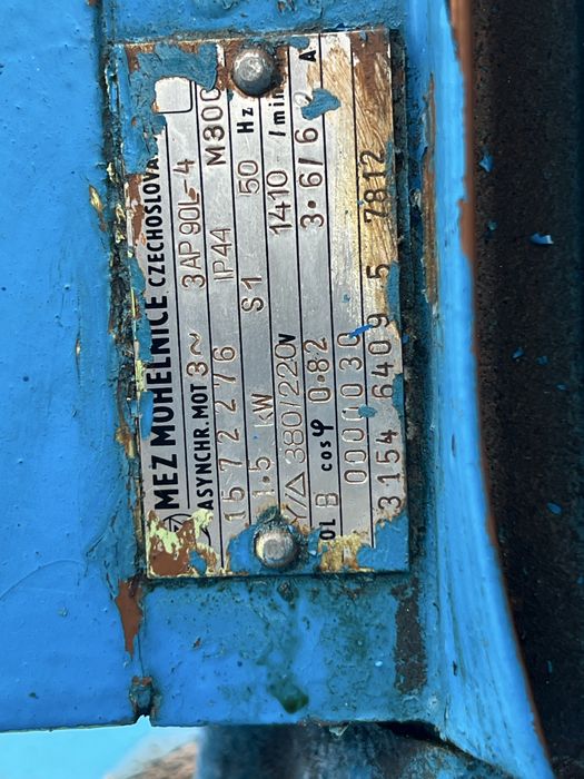 Instalatie, pompa hidraulica electrica mobila, 380V