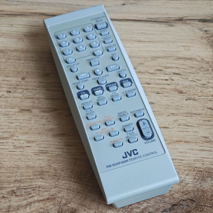 JVC UX‑P400 микро система – CD с MP3 / Auto-reverse касета / RDS / AUX