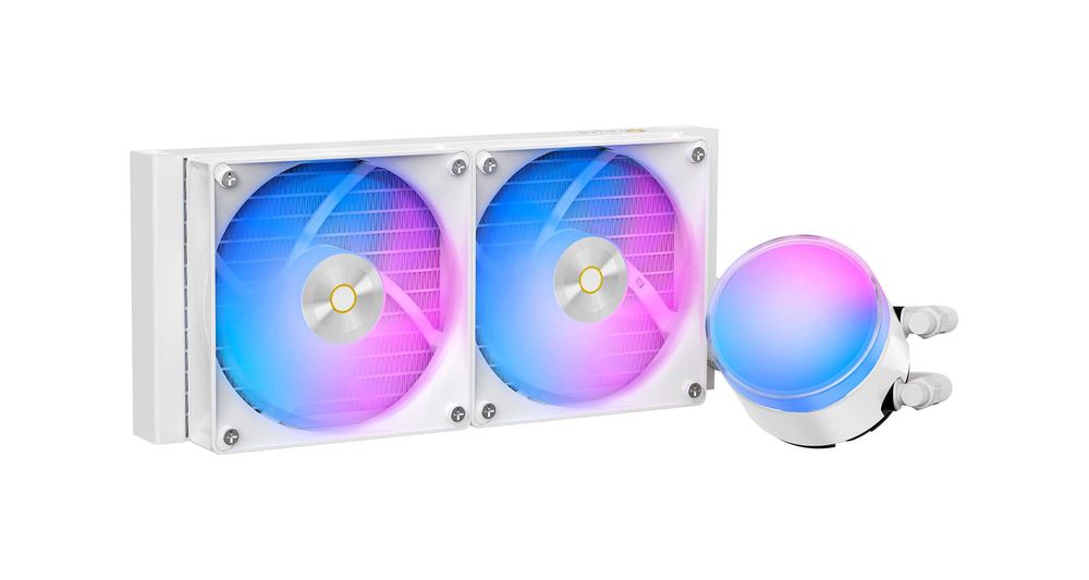 \ Система водяного охлаждения Ocypus Delta L24 WH ARGB V2