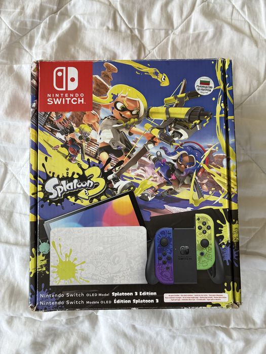 Nintendo Switch Oled Splatoon 3 Edition