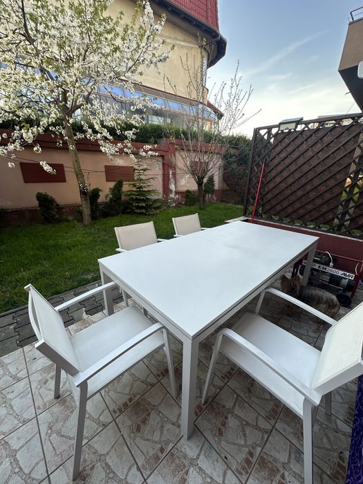 Mobillier gradina mobexpert, masa + 8 scaune