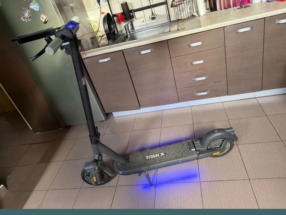 Trotinetă electrică Myria Titan X, 10 inch pliabilă