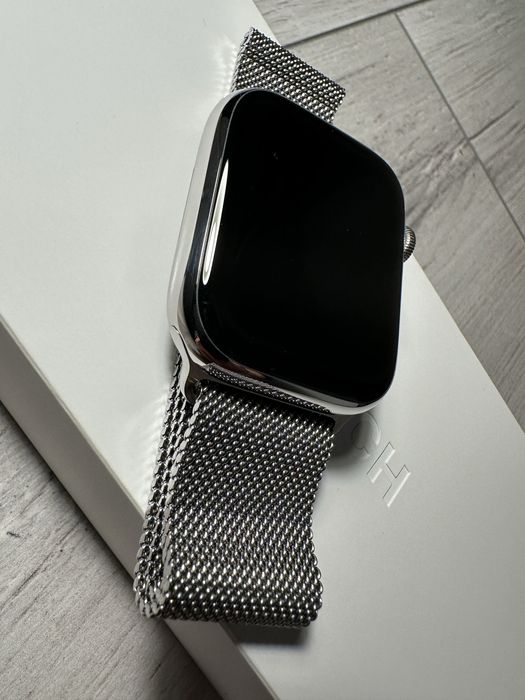 Apple Watch seies 9, stainless steel silver, gps+cellular, 45mm