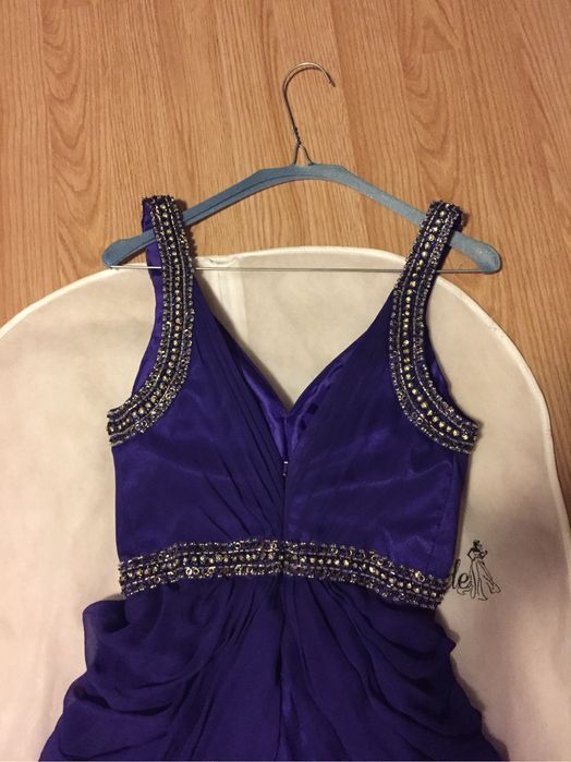 Rochie lunga de matase