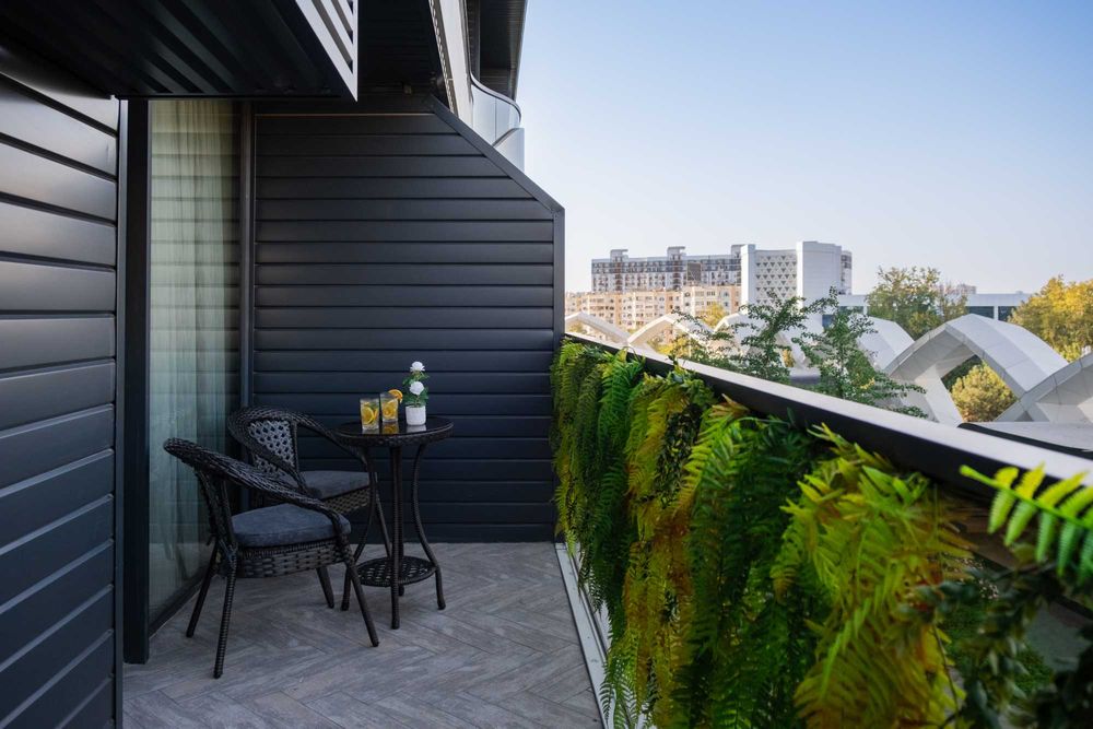 В U-Tower 2-х комнатные апартаменты бизнес-класса посуточно