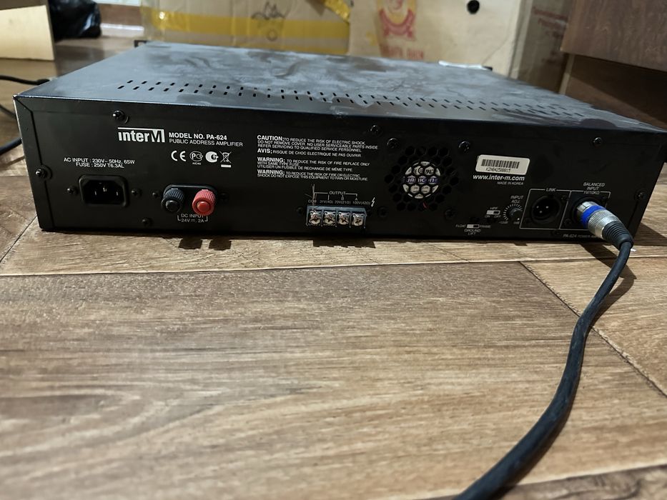 Inter M PA-624 для музыки