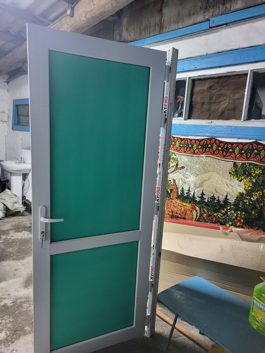 Пластиковая дверь