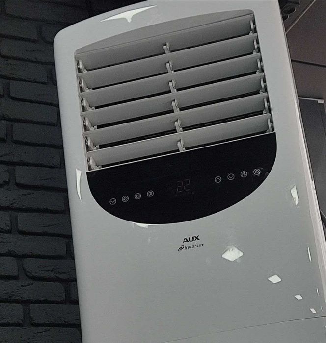 Колонный кондиционер AUX 48 Inverter есть on/off ! 24/7 установка