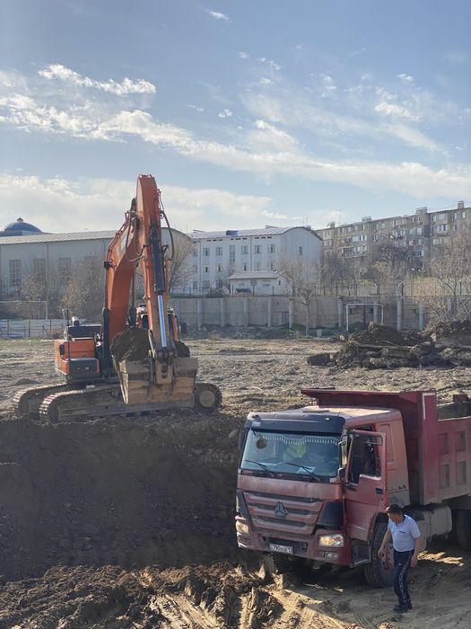 Услуги спец техники погрузчик Шахман, Хова, Камаз, Экскавтор 3в1