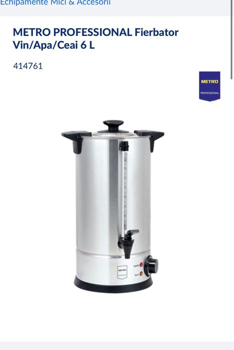 Incalzitor/fierbator apa/ceai/vin