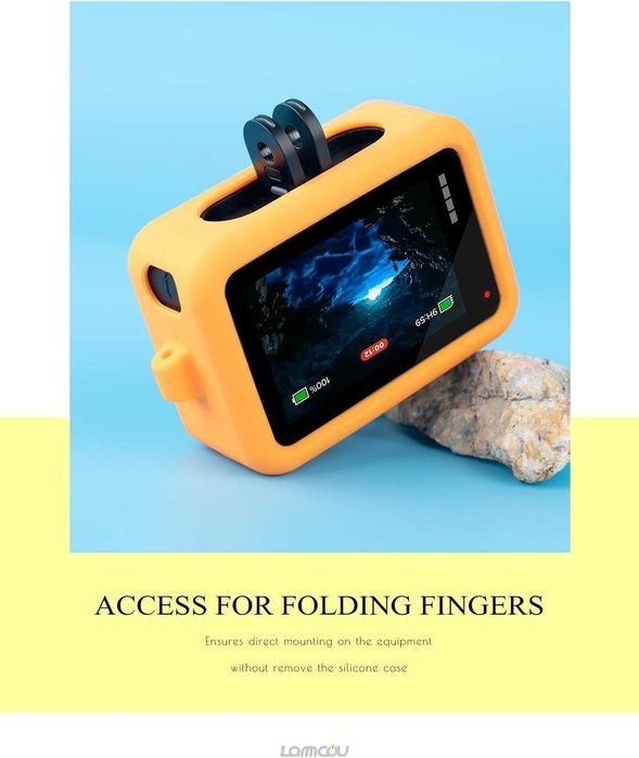 Силиконов , защитен  калъф Lammcou за камера Hero 12 11 10 9