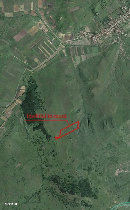 Teren extravilan 54.500 mp, lângă pădure, între Lovnic – Văleni