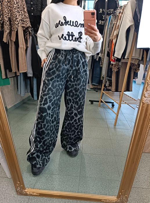 НОВ панталон с тигров принт