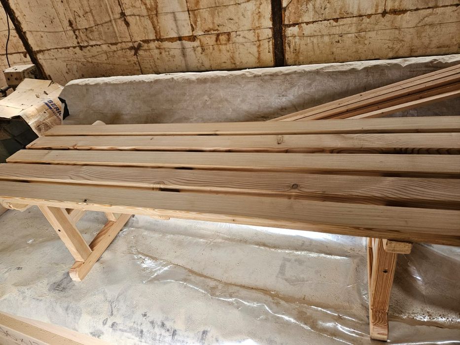 Лавочки для бани и сауны