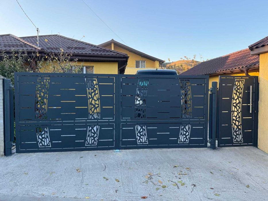 Gard si Porti tabla decupata debitare plasma CNC