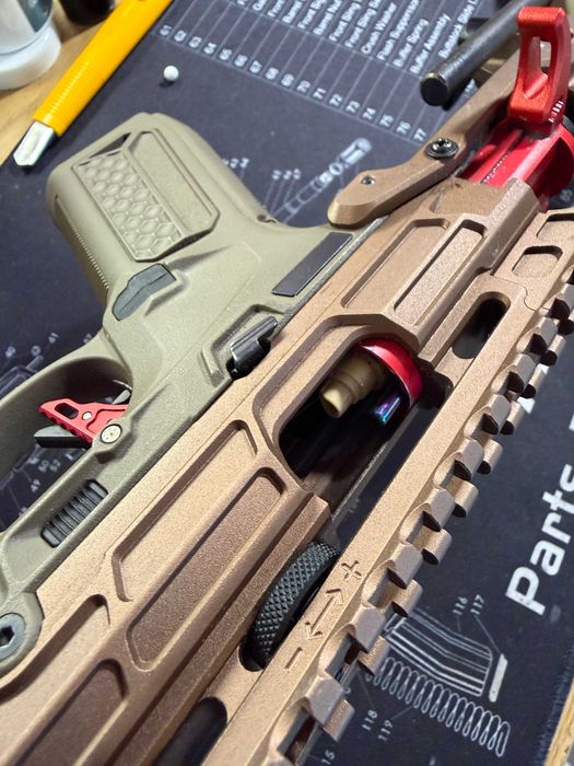 Еърсофт SMG GBB HPA Реплика AAP01 максимален ъпгрейд