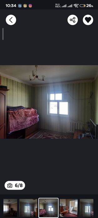 Сергели янгихает 3хона 4 этаж  5этажли дом нархидан утиб берамиз