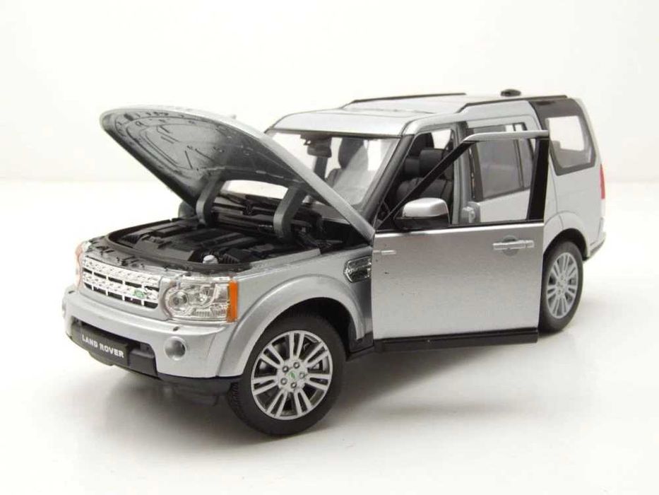 Macheta auto Land Rover Discovery 4 Gri, 1:24 Welly