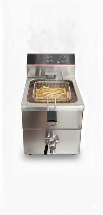 Reducere Friteuza electrica 12l cu robinet -TRANSPORT GRATUIT
