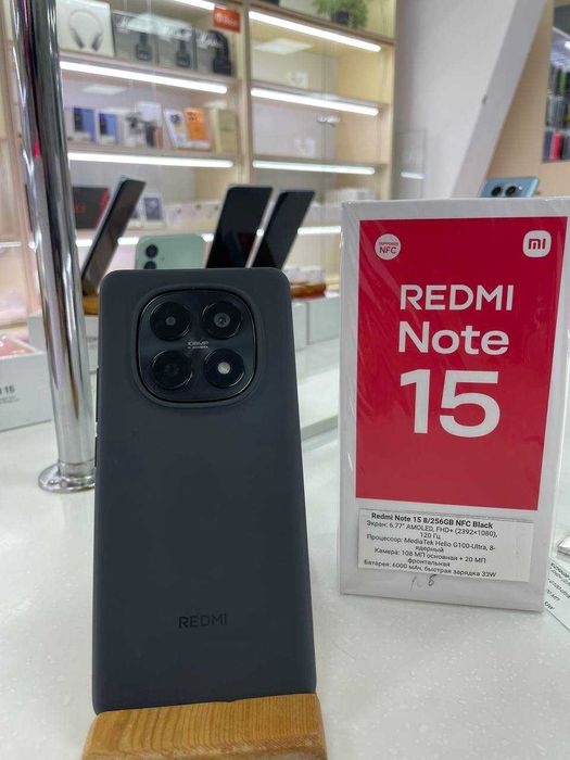 Redmi Note 15 256 Gb Black Green Violet