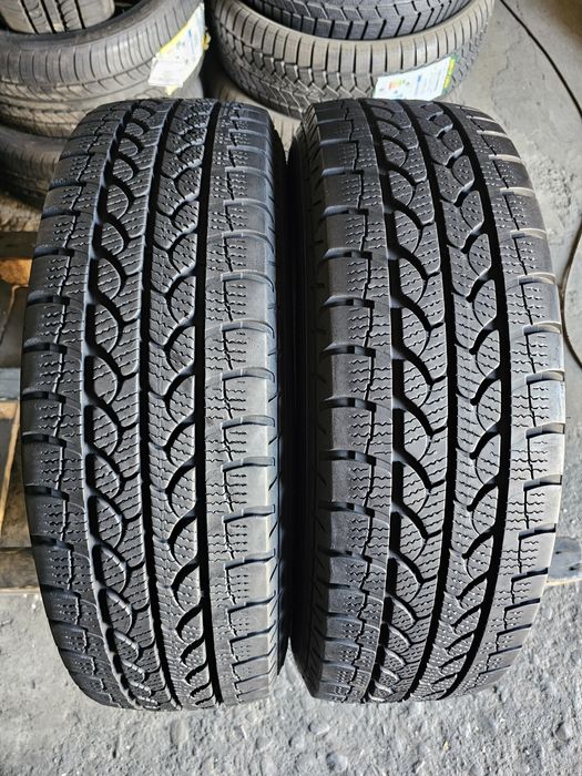 2 anvelope iarna 225 75 16C Sava 7.4mm 120/121