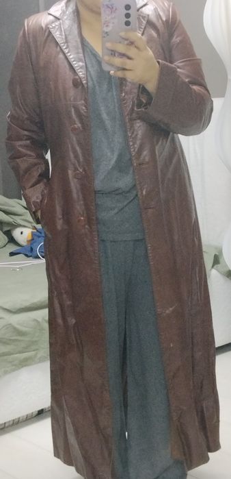 Срочно! Продам кожаный плащ!!!
