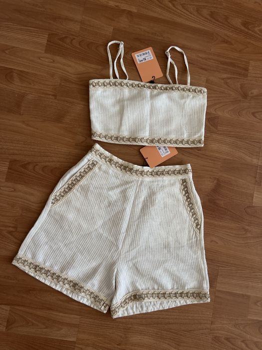 Дамски комплект, размер Л, сет елек и панталон