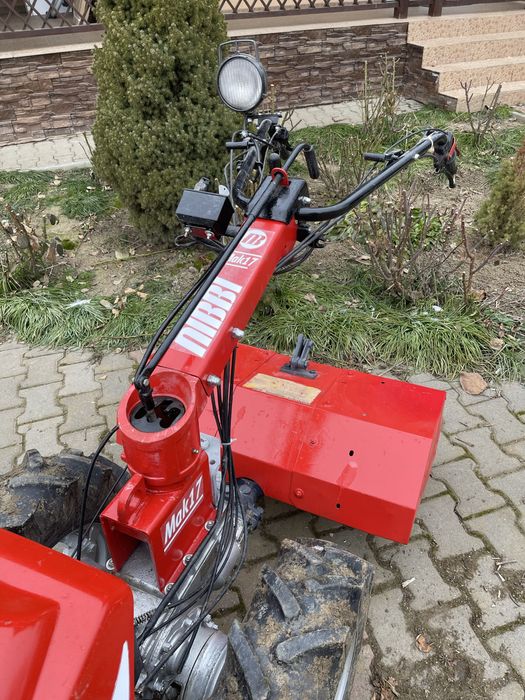 Motocultor Nibbi Mak 17 profesional , diesei , pornire la cheie,