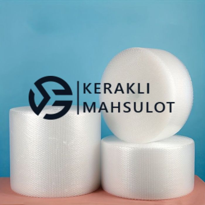 Пузырчатая плёнка рулон 299.000 сум (рулон 100 метр )