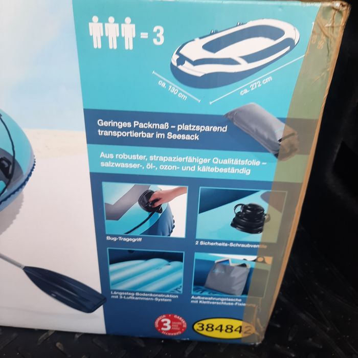 Надуваема лодка нова