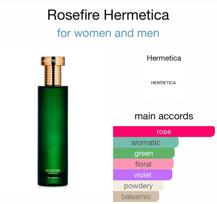 Hermetica Rosefire - Dry Waters