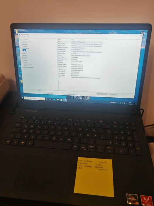Dell Inspiron 3505 ,AMD RYZEN 5,15,6 inch