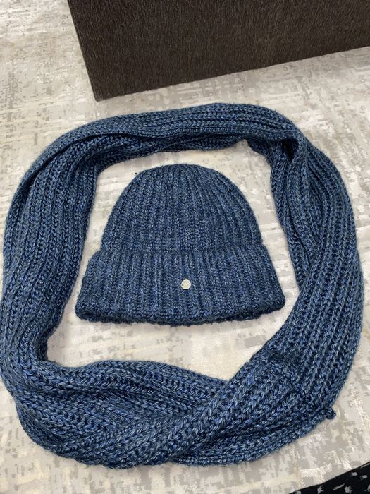 Зимняя шапка + Снуд/шарф