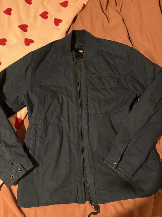 G-star navy blue синьо яке преходно