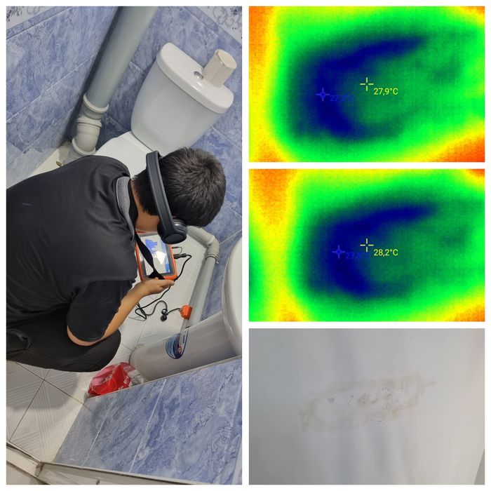 Тепловизор. Утечка Теплый Пол, акустика совук сув