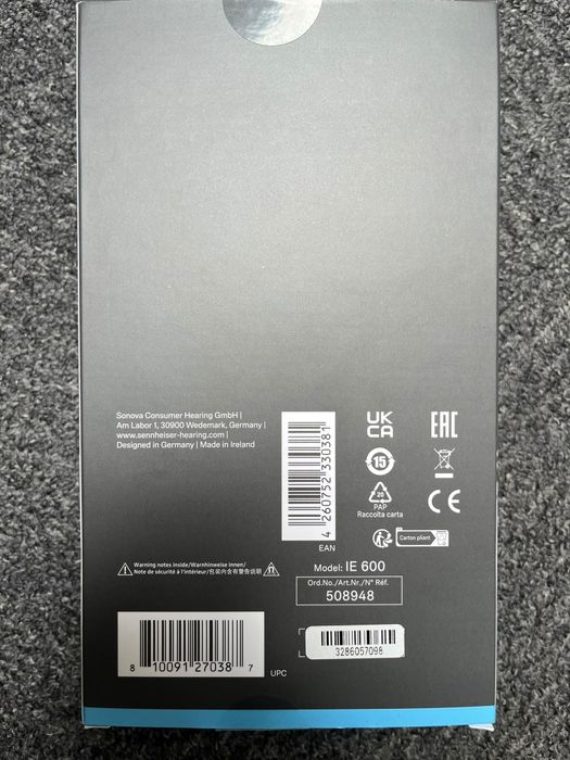Vand casti Sennheiser IE600