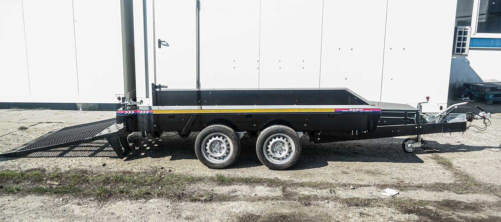 Remorca transport UTILAJE,3500kg,2920 x 1520,Fabricata in RO