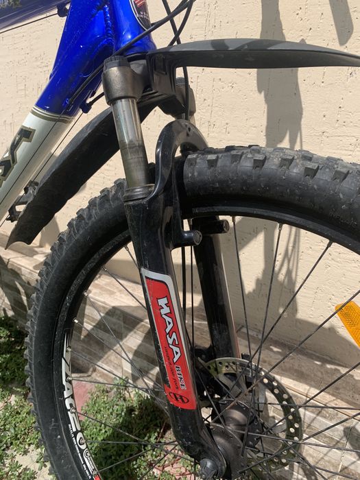 Велосипед горный двухподвес